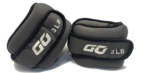 Pesas Para Muñeca Go Fit (1 Par)