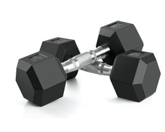 Mancuerna Hexagonal de Goma Go Fit (1 Unidad)