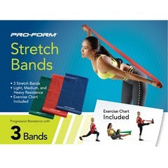 Juego De 3 Bandas Ligas De Resistencia Para Ejercicio Yoga Proform
